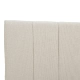 Krevat Snuggle pakoworld me hapësirë magazinimi, pëlhurë bezhë 120x200cm