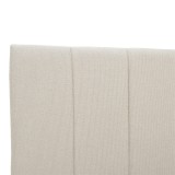 Krevat Snuggle pakoworld me hapësirë magazinimi, pëlhurë bezhë 120x200cm