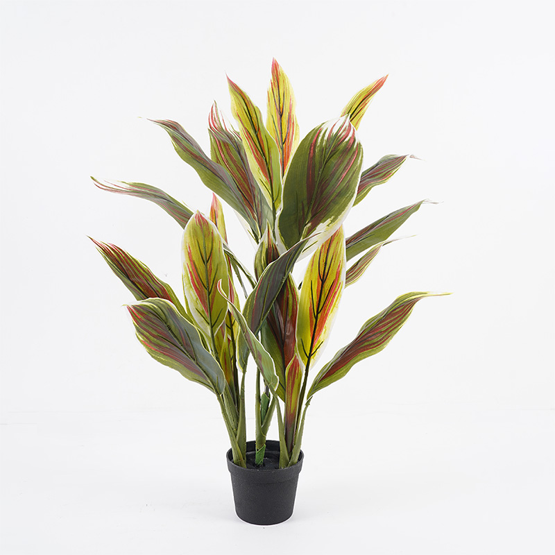 Bimë dekorative në vazo Cycas Inart jeshile D55x80cm