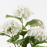 Bimë dekorative në vazo Hydrangea Inart e bardhë D35x50cm