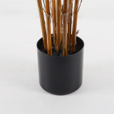 Bimë dekorative në vazo Rhapis Palm Inart jeshile D60x120cm