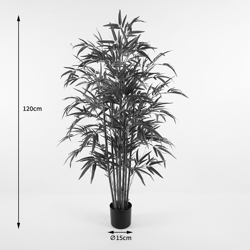 Bimë dekorative në vazo Rhapis Palm Inart jeshile D60x120cm