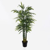 Bimë dekorative në vazo Arti Bamboo Inart jeshile D70x150cm