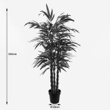 Bimë dekorative në vazo Arti Bamboo Inart jeshile D70x150cm
