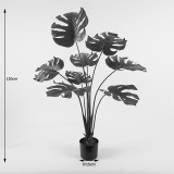 Bimë dekorative në vazo Deliciosa Inart jeshile D94x120cm