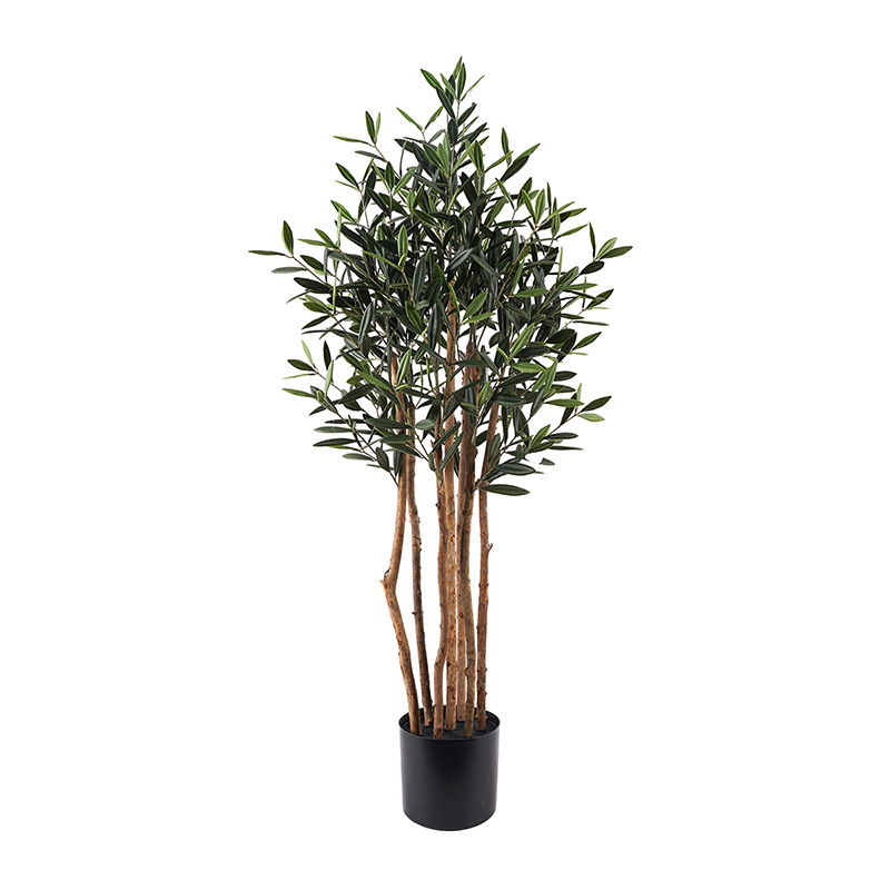 Bimë dekorative në vazo Olia Inart jeshile D52x120cm