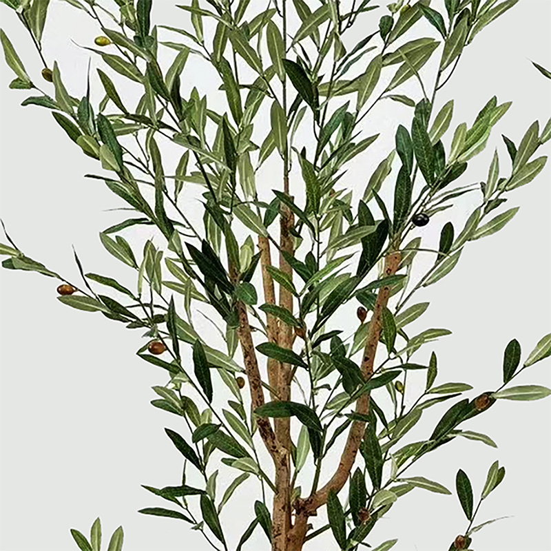 Bimë dekorative në vazo Olia Inart jeshile 65x55x180cm