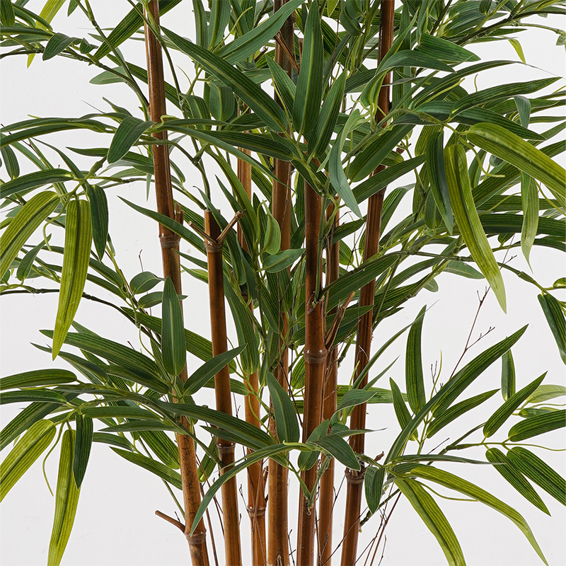 Bimë dekorative në vazo Rhapis Palm Inart jeshile D80x180cm