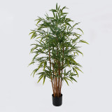 Bimë dekorative në vazo Rhapis Palm Inart jeshile D80x180cm