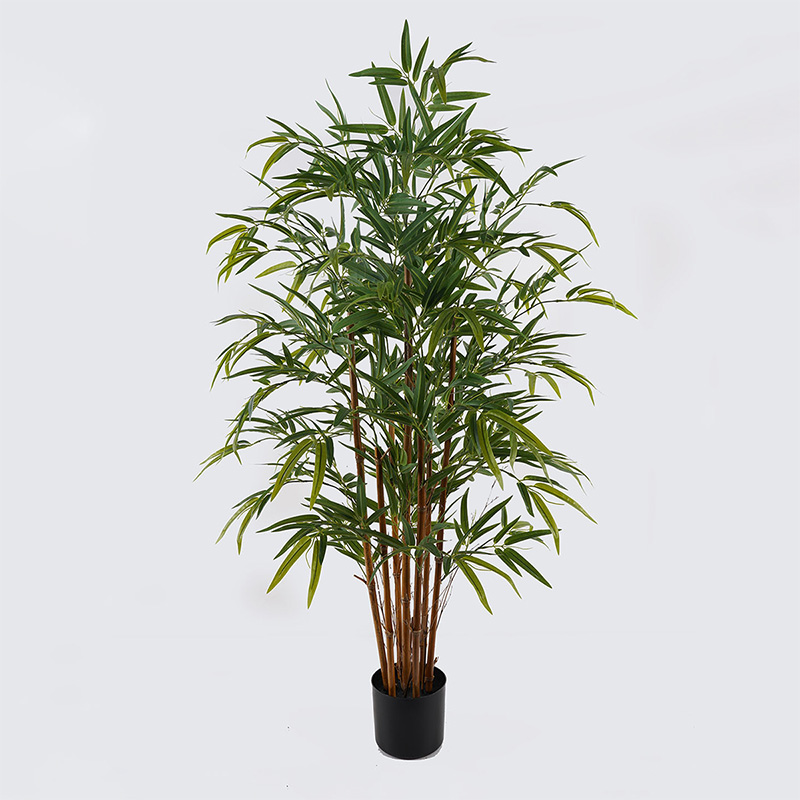 Bimë dekorative në vazo Rhapis Palm Inart jeshile D80x180cm