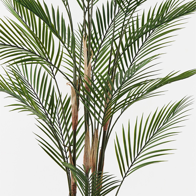 Bimë dekorative në vazo Kwai Inart jeshile D92x150cm