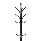 Varëse rrobash Keleste pakoworld metalike në ngjyrë të zezë D37x175cm