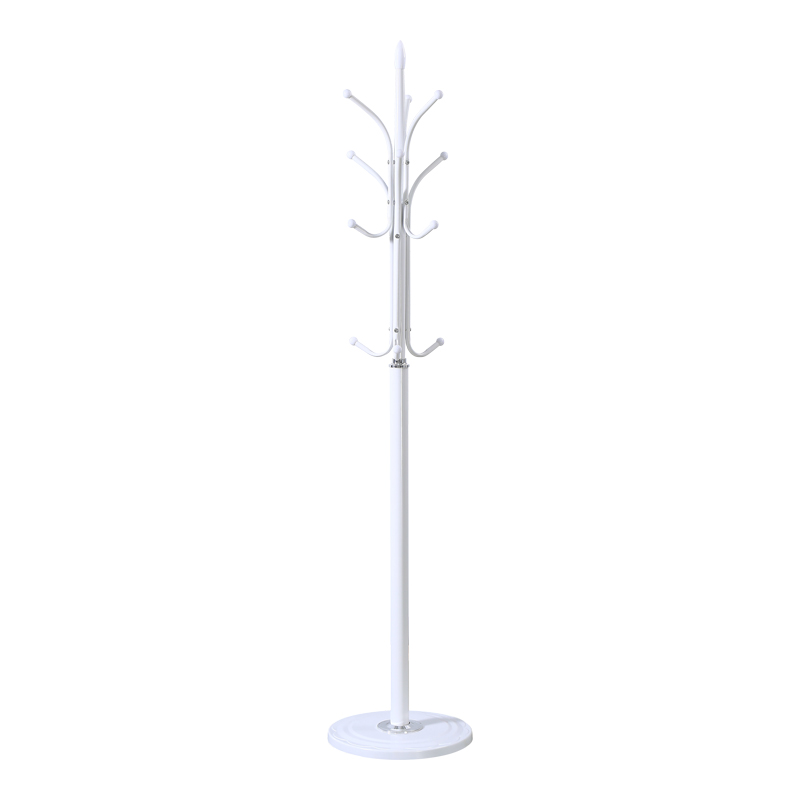 Varëse rrobash Keleste pakoworld metalike në ngjyrë të bardhë D37x175cm