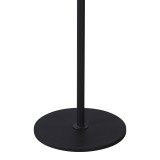 Varëse rrobash Lelom pakoworld metalike në ngjyrë të zezë D30x170cm