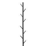 Varëse rrobash Tebera pakoworld metal në ngjyrë të zezë D30x170cm