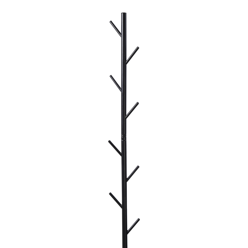 Varëse rrobash Tebera pakoworld metal në ngjyrë të zezë D30x170cm