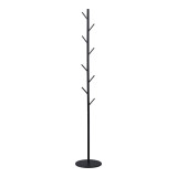 Varëse rrobash Tebera pakoworld metal në ngjyrë të zezë D30x170cm