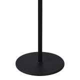 Varëse rrobash Tebera pakoworld metal në ngjyrë të zezë D30x170cm