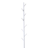 Varëse rrobash Tebera pakoworld metal në ngjyrë të bardhë D30x170cm