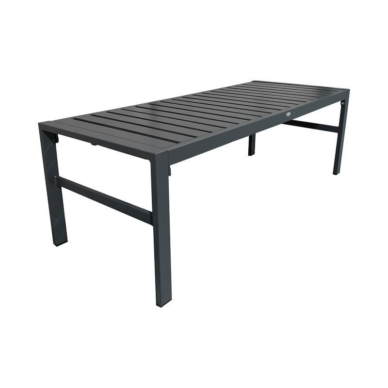 Set salloni Gardenly Ι pakoworld 4 copë alumini në ngjyrë antracit me jastëkë antracit