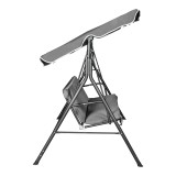 Hark kopshti Globo pakoworld metal i zi-pëlhurë antracit 170x110x153cm