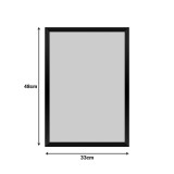 Art muri në kornizë Deereby pakoworld me print dixhital 33x1.5x48cm