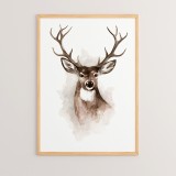 Art muri në kornizë Deereby pakoworld me print dixhital 33x1.5x48cm