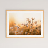 Art muri në kornizë Floraza pakoworld me print dixhital 48x1.5x33cm