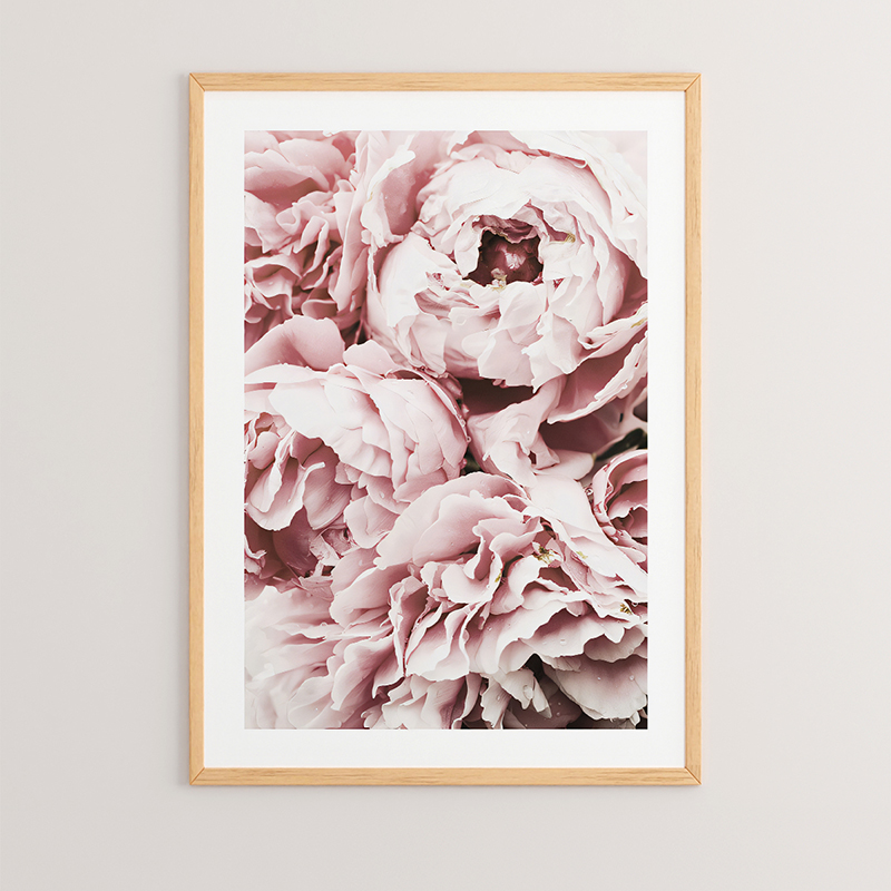 Art muri në kornizë Frese pakoworld me print dixhital 33x1.5x48cm