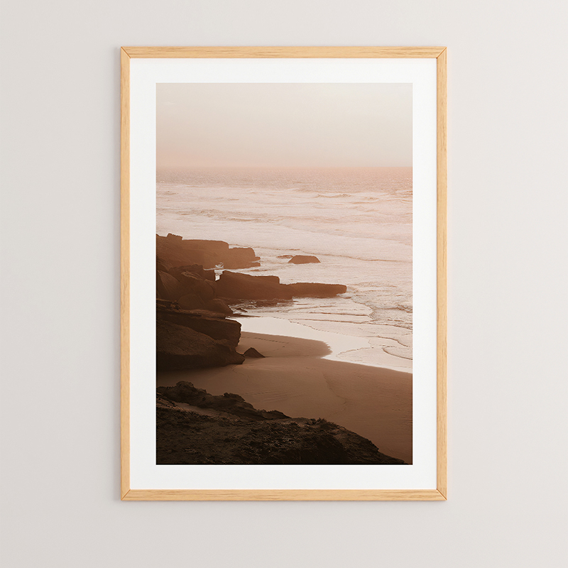 Art muri në kornizë Vrenzo pakoworld me print dixhital 33x1.5x48cm