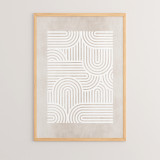 Art muri në kornizë Liny pakoworld me print dixhital 33x1.5x48cm