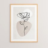 Art muri në kornizë Bevo pakoworld me print dixhital 33x1.5x48cm