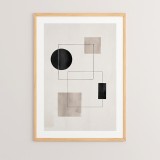 Art muri në kornizë Squnto pakoworld me print dixhital 33x1.5x48cm
