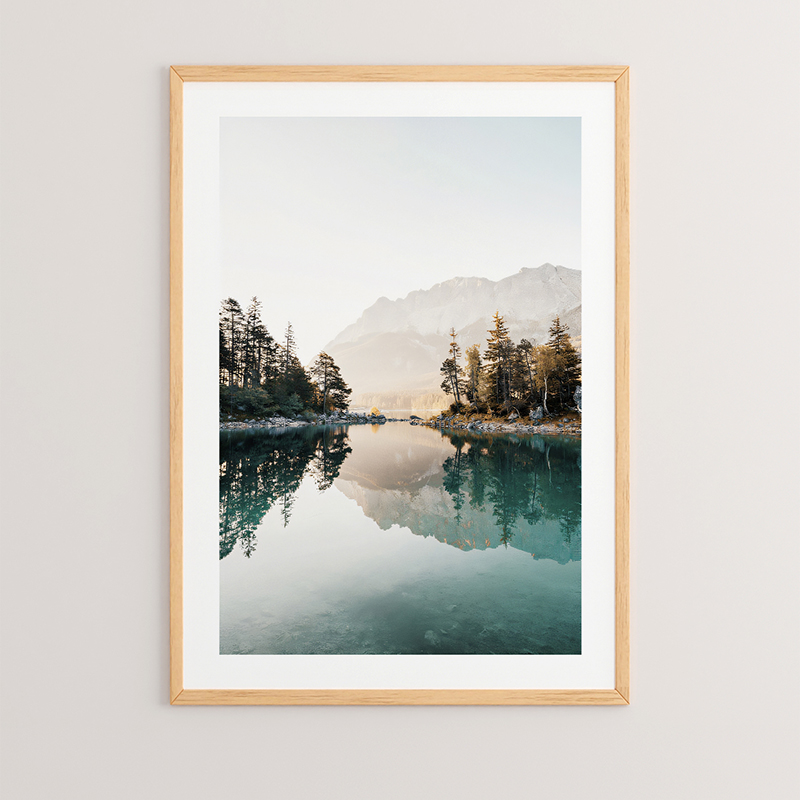 Art muri në kornizë Deren pakoworld me print dixhital 33x1.5x48cm
