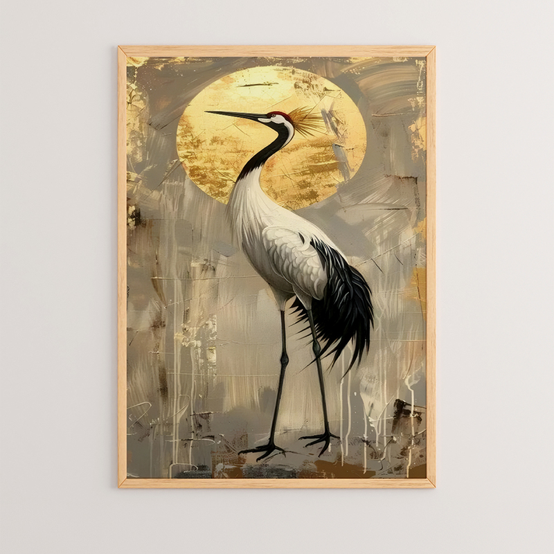 Art muri në kornizë Krezeo pakoworld me print dixhital 33x1.5x48cm