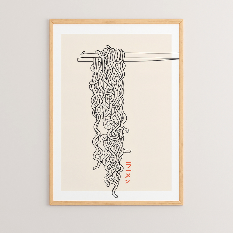 Art muri në kornizë Sed pakoworld me print dixhital 33x1.5x48cm