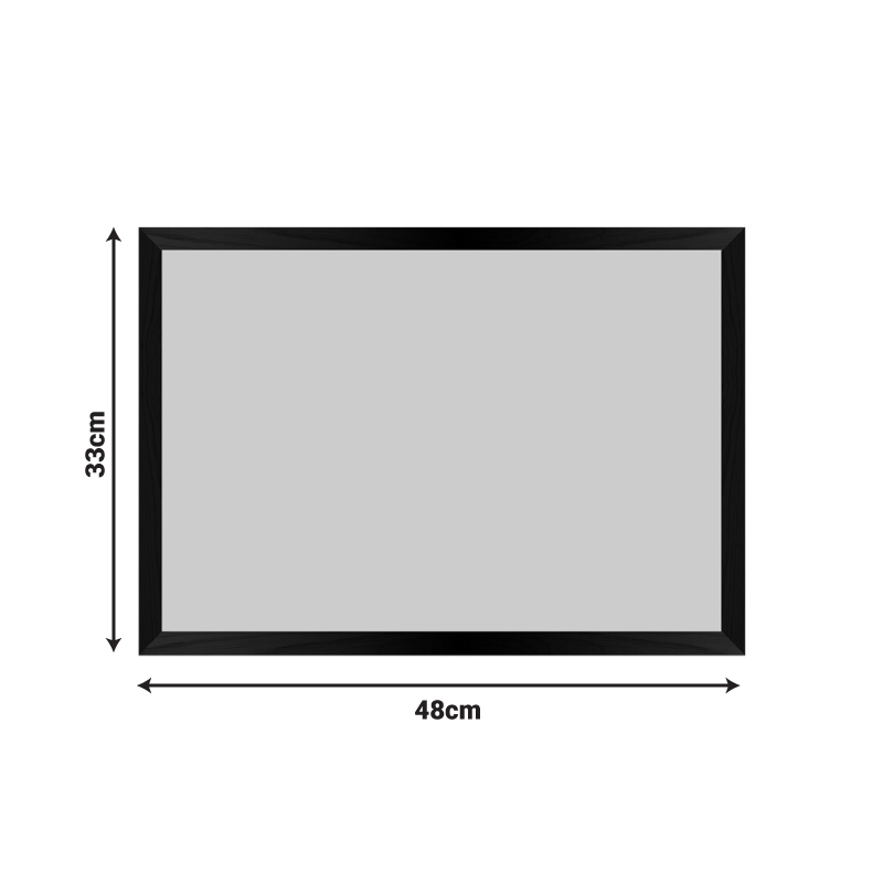 Art muri në kornizë Deremy pakoworld me print dixhital 48x1.5x33cm