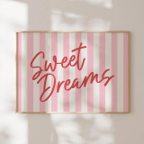 Art muri në kornizë Sweete pakoworld me print dixhital 48x1.5x33cm