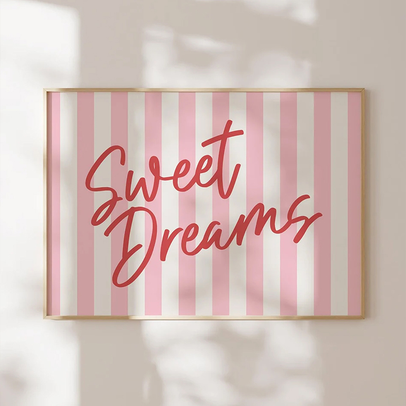 Art muri në kornizë Sweete pakoworld me print dixhital 48x1.5x33cm