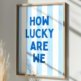 Art muri në kornizë Luckely pakoworld me print dixhital 33x1.5x48cm