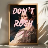 Art muri në kornizë Rushea pakoworld me print dixhital 33x1.5x48cm