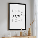 Art muri në kornizë Homel pakoworld me print dixhital 33x1.5x48cm