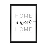 Art muri në kornizë Homel pakoworld me print dixhital 33x1.5x48cm