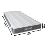 Dyshek Dreamer pakoworld me susta xhepi i dyanshëm 20cm 120x200cm