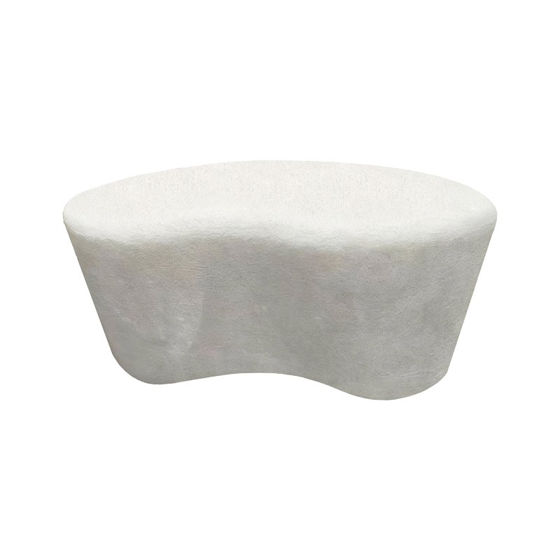 Tavolinë kafeje Fedris pakoworld mdf e bardhë 80x70x34cm