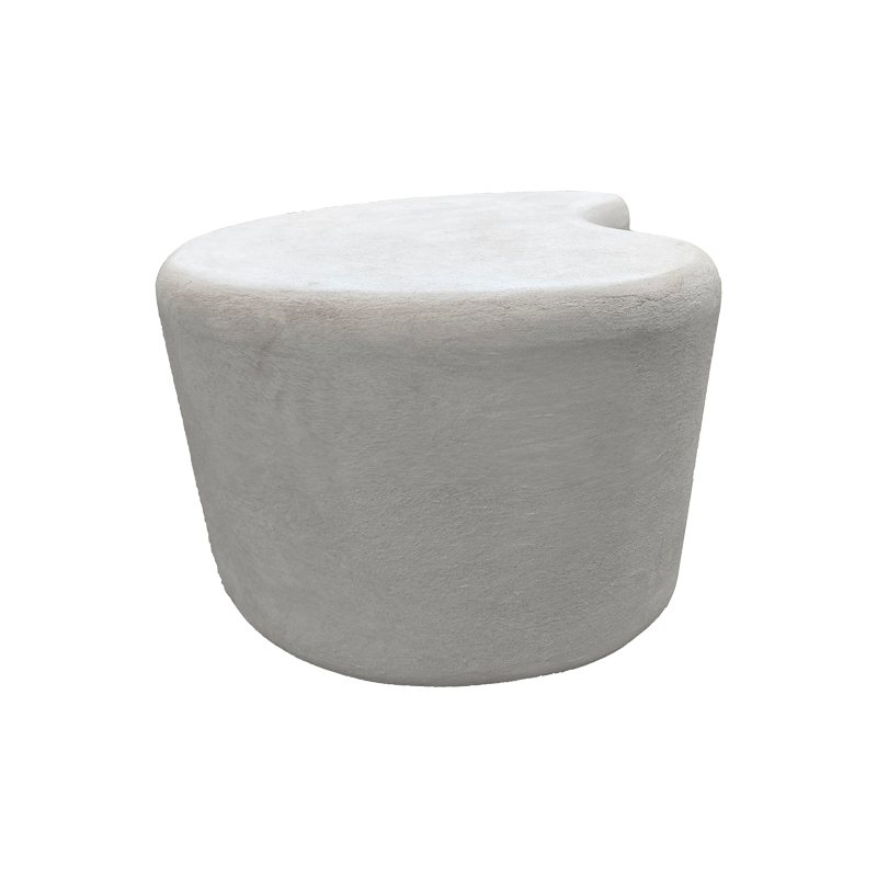 Tavolinë kafeje Fedris pakoworld mdf e bardhë 80x70x34cm
