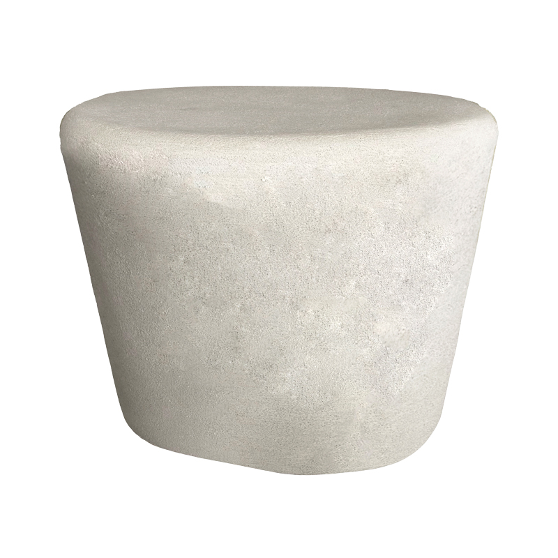 Tavolinë kafeje Fedris pakoworld mdf e bardhë D60x45cm