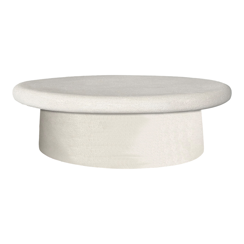 Tavolinë kafeje Herona pakoworld mdf e bardhë 100x60x34cm