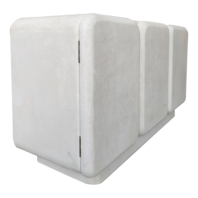 Bufe Kooldio pakoworld mdf i bardhë 120x37.5x69cm