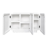 Bufe Kooldio pakoworld mdf i bardhë 120x37.5x69cm